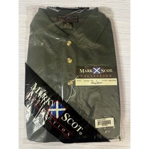 Mark Scot Collection Tommy Armour Golf Polo Shirt Mens Large Olive Green S51364